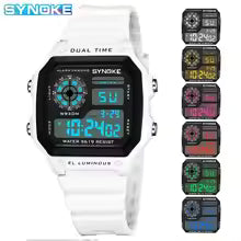SYNOKE Digital Sports Watch – Multifunction Waterproof LED Wristwatch