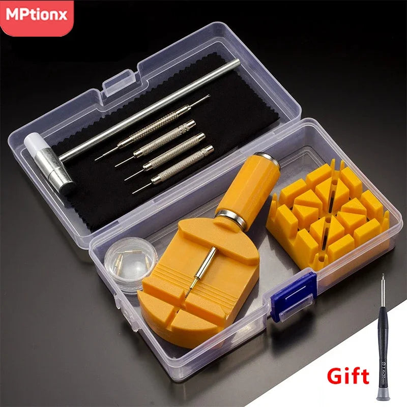 Watch Strap Repair Tool Adjusting Metal Watch Tool with Watch Pin Band Bracelet Link Pin Tool Remover Easy to Remover Adjust